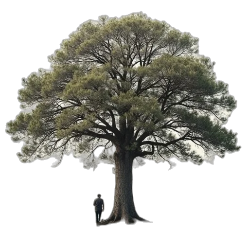 tree, creature, crown, animal transparent PNG cut-out