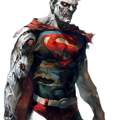 comic book art, concept art, fantasy art, watercolor transparent PNG cut-out