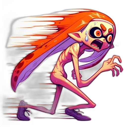 creature, staff, concept art, cartoon transparent PNG cut-out