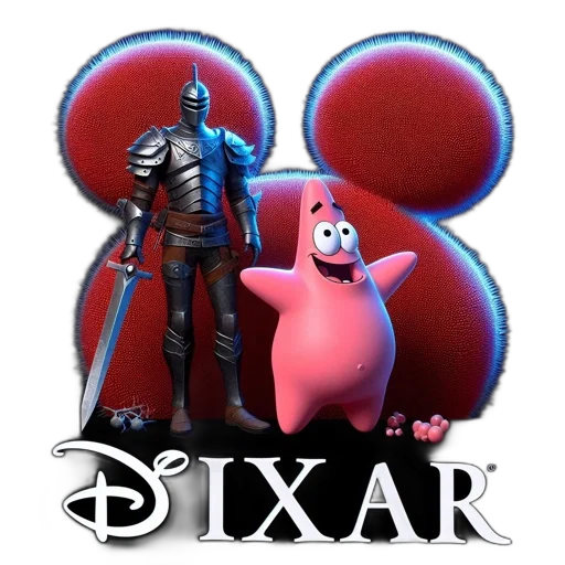 3d render, concept art, cartoon, dark transparent PNG cut-out