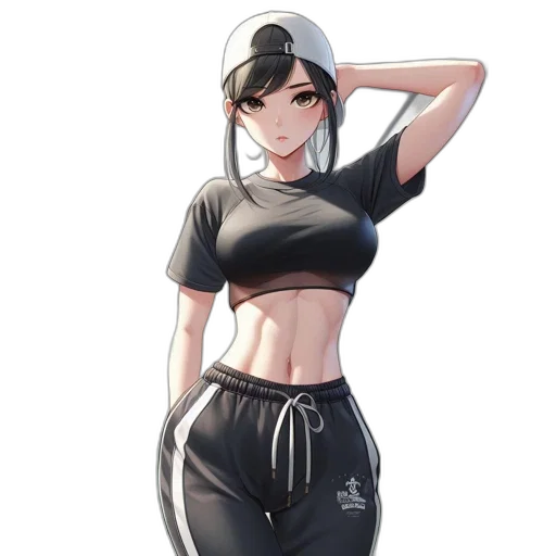 staff, jacket, hat, dress transparent PNG cut-out
