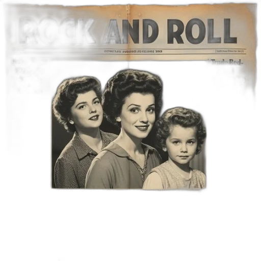 photorealistic, vintage, newspaper, article transparent PNG cut-out