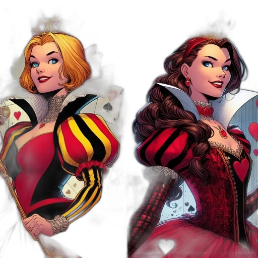 comic book art, concept art, fantasy art, red transparent PNG cut-out