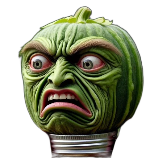 face, mask, creature, food transparent PNG cut-out