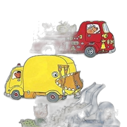 car, concept art, watercolor, fog transparent PNG cut-out