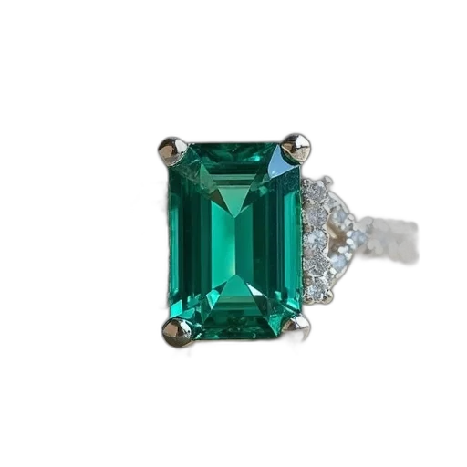 jewelry, crown, green, emerald transparent PNG cut-out