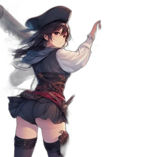 hat, weapon, staff, sword transparent PNG cut-out