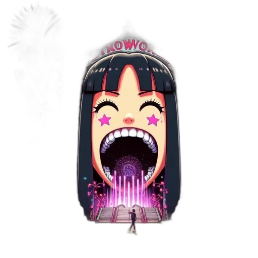 mask, creature, crown, face transparent PNG cut-out
