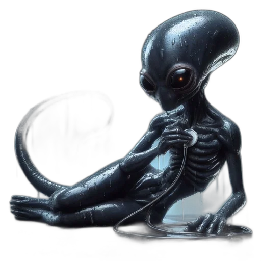 creature, animal, robot, concept art transparent PNG cut-out