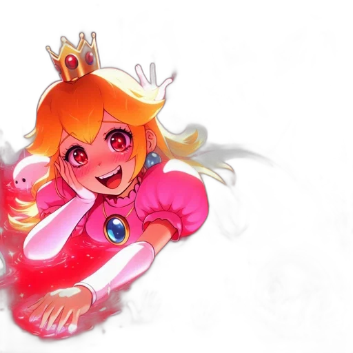 crown, creature, concept art, 3d render transparent PNG cut-out
