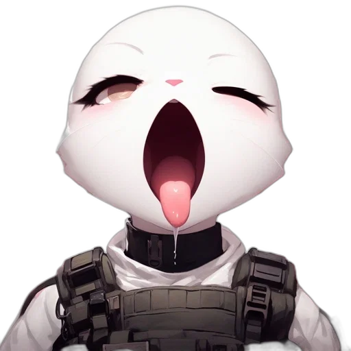 face, mask, robot, staff transparent PNG cut-out