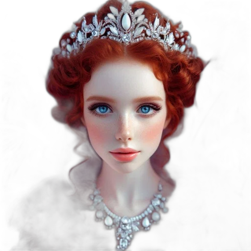 crown, jewelry, photorealistic, fantasy art transparent PNG cut-out
