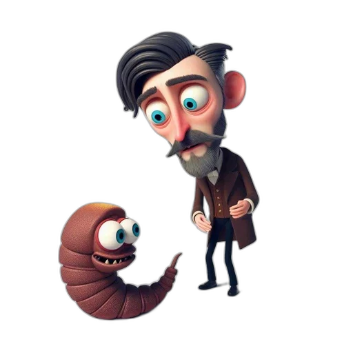 creature, animal, staff, concept art transparent PNG cut-out