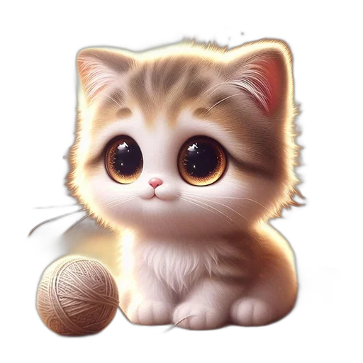 animal, staff, creature, photorealistic transparent PNG cut-out