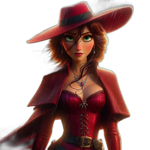 hat, staff, fantasy art, concept art transparent PNG cut-out