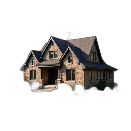 building, furniture, 3d render, photorealistic transparent PNG cut-out