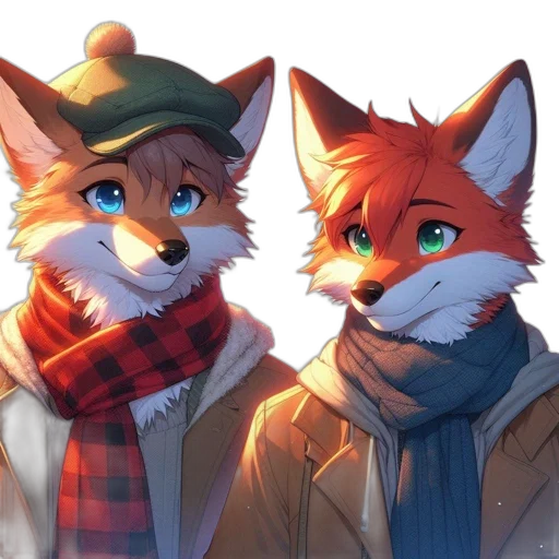 jacket, mask, hat, animal transparent PNG cut-out