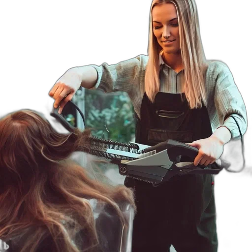 hair, staff, photorealistic, inside transparent PNG cut-out