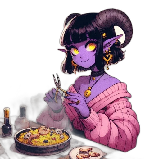 food, jewelry, staff, creature transparent PNG cut-out