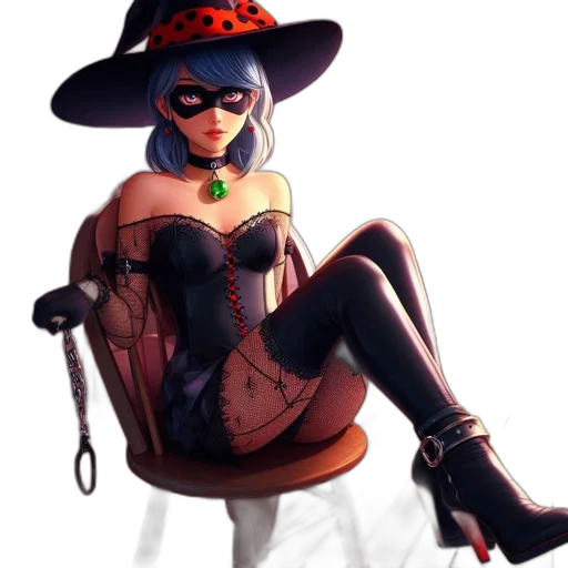 dress, hat, staff, concept art transparent PNG cut-out