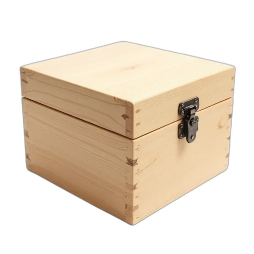 furniture, 3d render, wooden, box transparent PNG cut-out