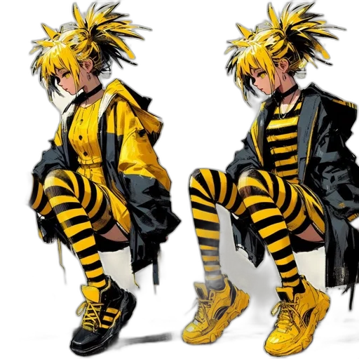 jacket, concept art, anime, comic book art transparent PNG cut-out