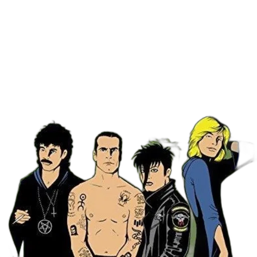 jacket, comic book art, cartoon, concept art transparent PNG cut-out