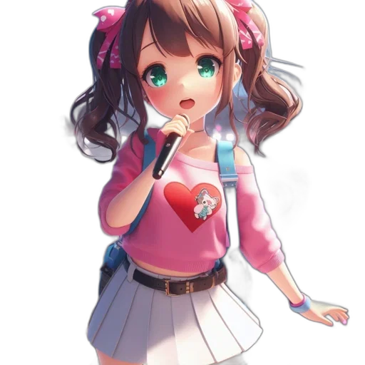 dress, face, staff, creature transparent PNG cut-out