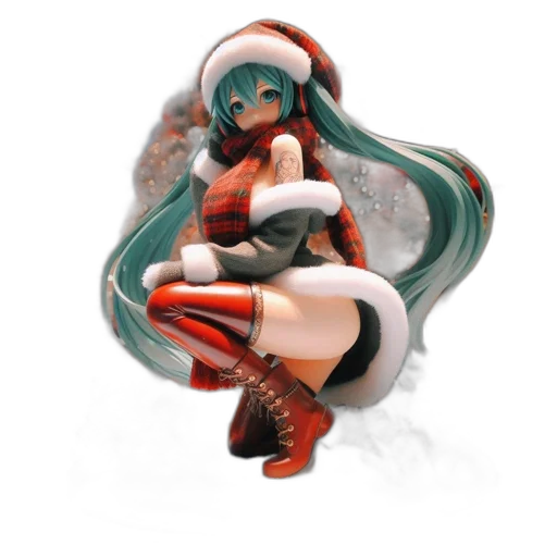 robot, dress, staff, hat transparent PNG cut-out