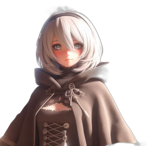 staff, face, dress, weapon transparent PNG cut-out