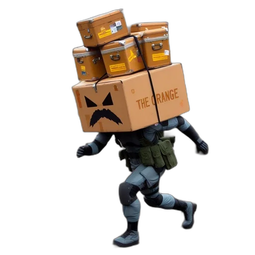robot, food, jacket, creature transparent PNG cut-out