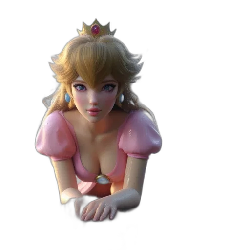 crown, dress, face, weapon transparent PNG cut-out