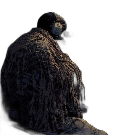 animal, creature, jacket, mask transparent PNG cut-out