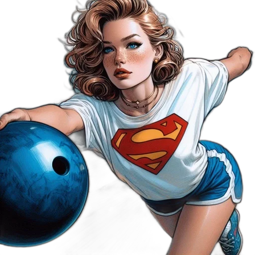 comic book art, photorealistic, concept art, cartoon transparent PNG cut-out