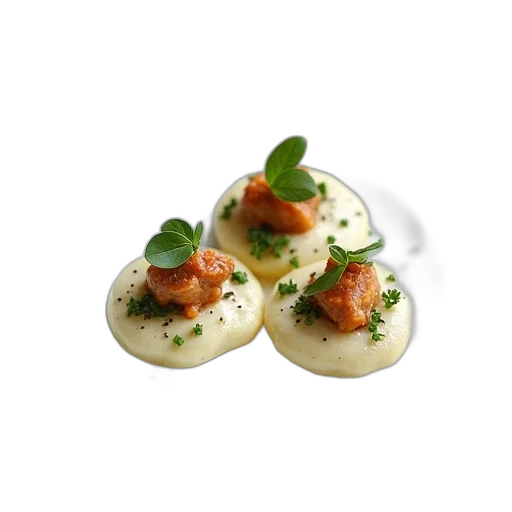 food, plate, three, identical transparent PNG cut-out