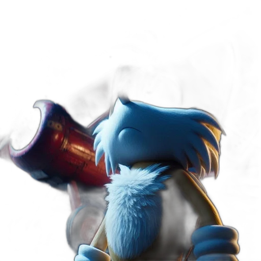 bottle, staff, robot, dragon transparent PNG cut-out