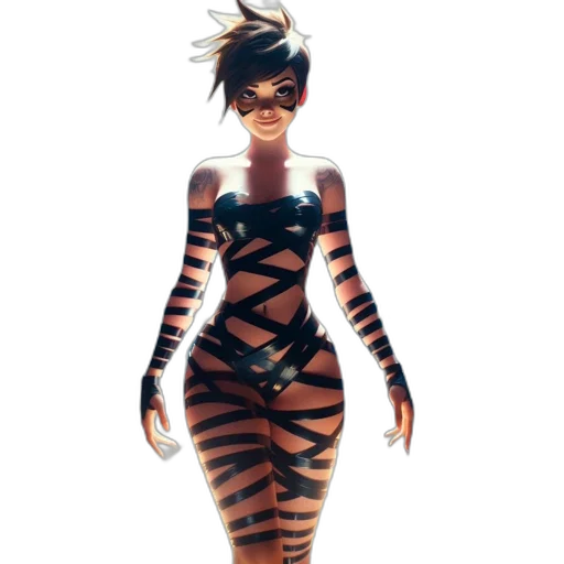 dress, creature, animal, hair transparent PNG cut-out