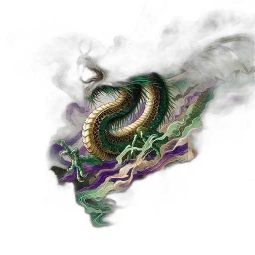 dragon, jewelry, staff, mask transparent PNG cut-out