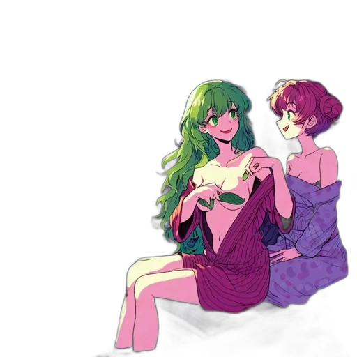 dress, pixel art, concept art, watercolor transparent PNG cut-out