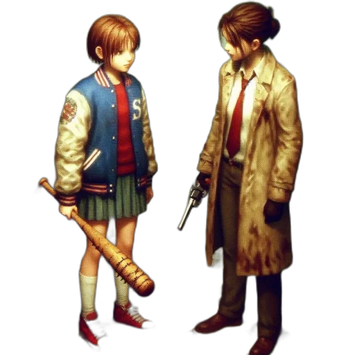 jacket, weapon, staff, umbrella transparent PNG cut-out