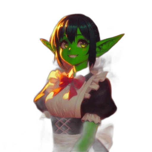 staff, mask, creature, weapon transparent PNG cut-out