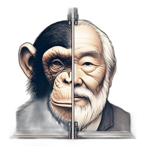 face, animal, mask, photorealistic transparent PNG cut-out