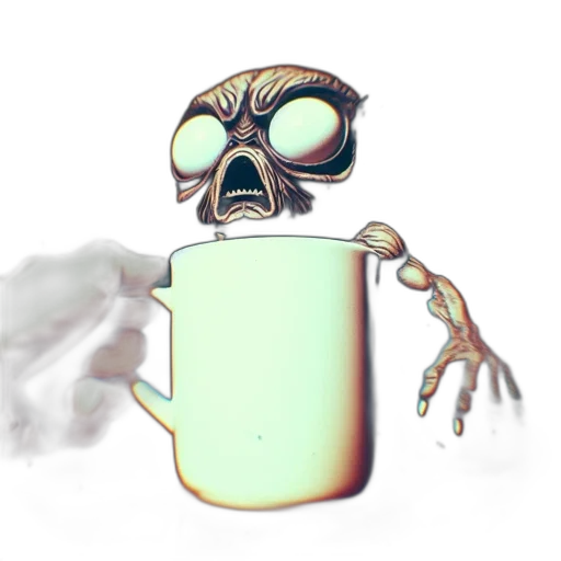 robot, creature, mask, bottle transparent PNG cut-out