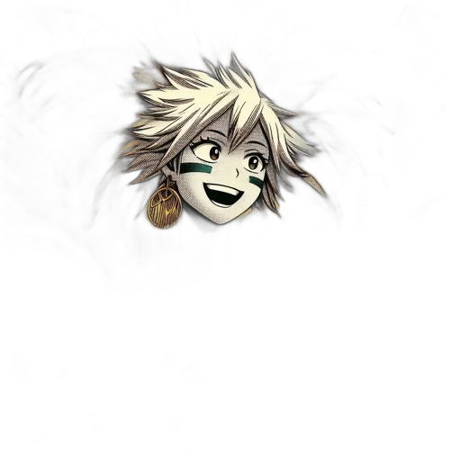 mask, face, hair, staff transparent PNG cut-out