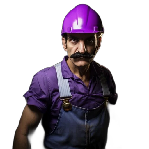 staff, hat, mask, face transparent PNG cut-out