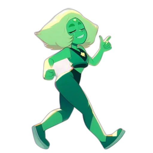 staff, dress, creature, robot transparent PNG cut-out