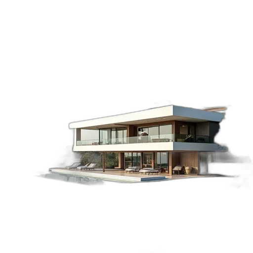 building, furniture, 3d render, concept art transparent PNG cut-out