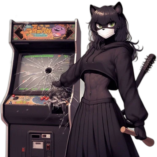 weapon, staff, pixel art, anime transparent PNG cut-out
