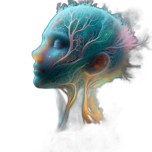 mask, face, creature, crown transparent PNG cut-out