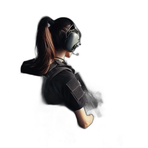 mask, robot, staff, jacket transparent PNG cut-out
